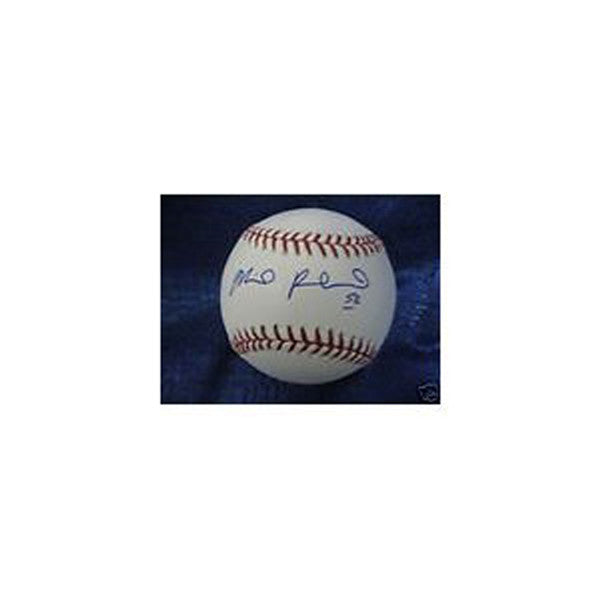 Mike Rabelo Autographed Baseball