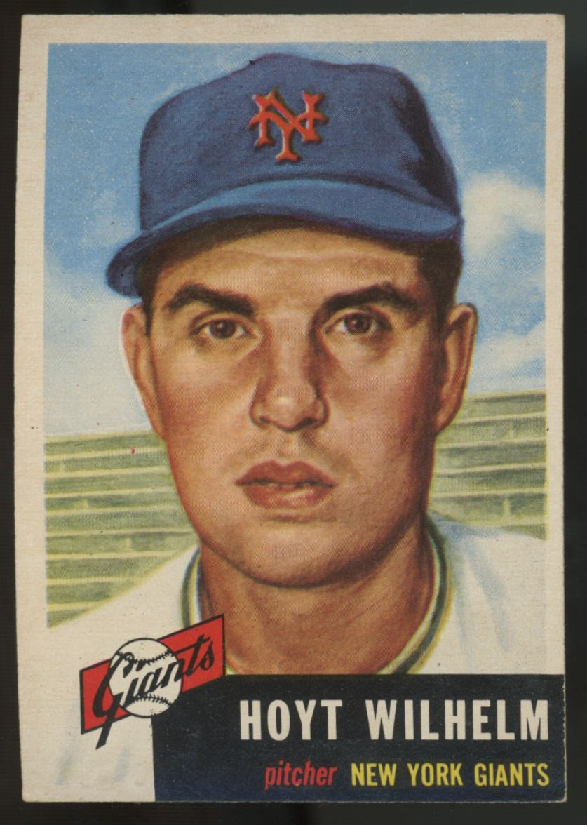1953 Topps Hoyt Wilhelm #151 EX "B"