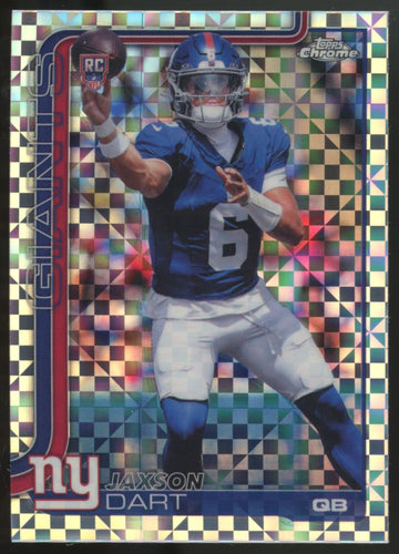 2025 Topps Chrome Jaxson Dart RC X-Fractor #306