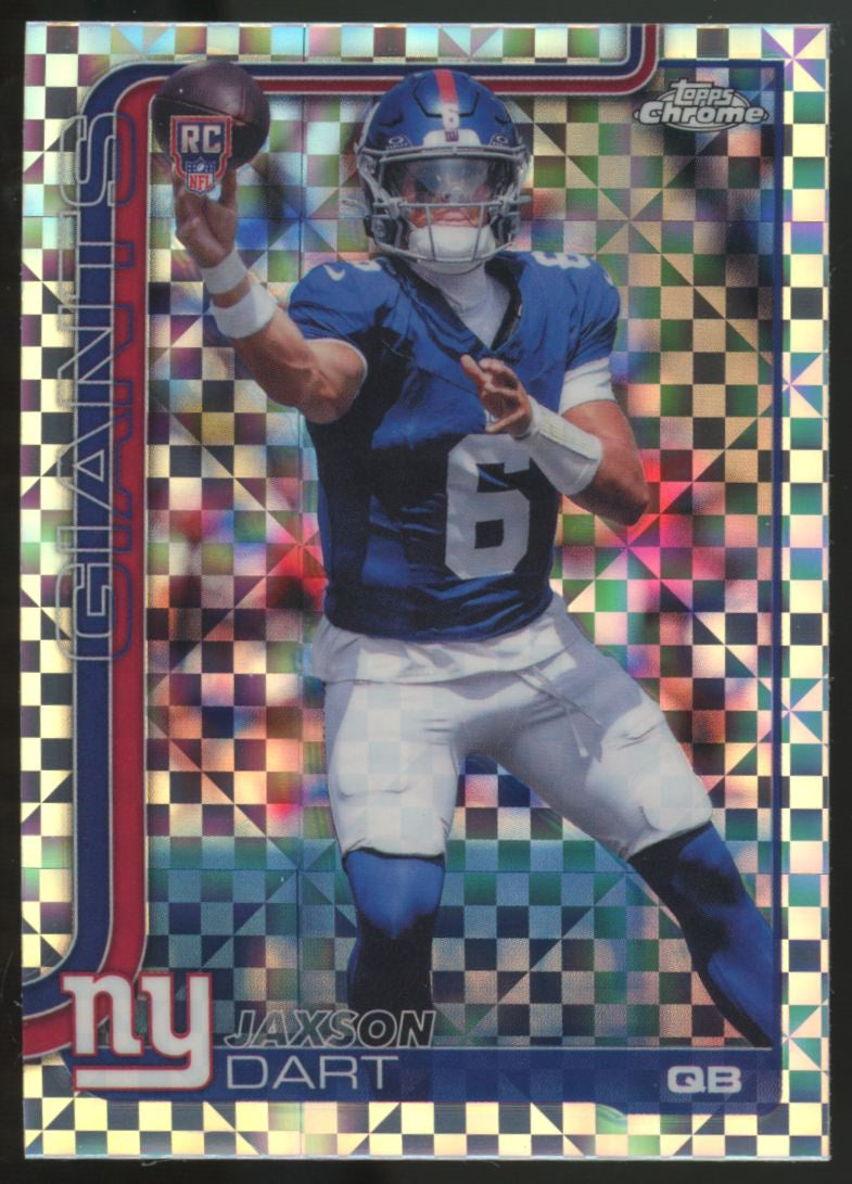 2025 Topps Chrome Jaxson Dart RC X-Fractor #306