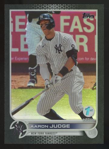 2022 Topps Series One Aaron Judge 1st Edition Black /25 #99
