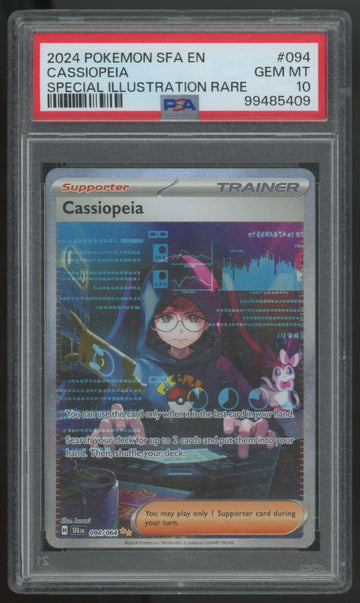 2024 Pokemon Cassiopeia Shrouded Fable Special Illustration Rare #94 PSA 10