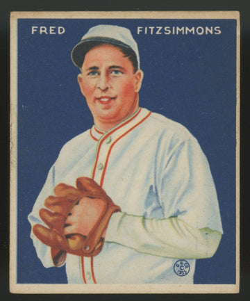 1933 Goudey Fred Fitzsimmons #235 VG