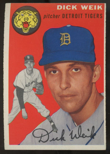 1954 Topps Dick Weik #224 EX+