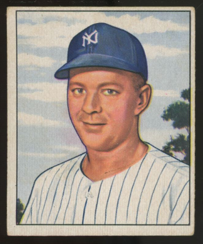 1950 Bowman Ed Lopat #215 VG/EX