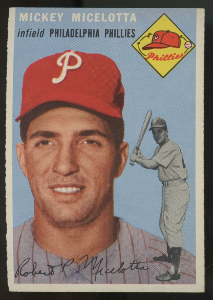 1954 Topps Mickey Micelotta #212 NM