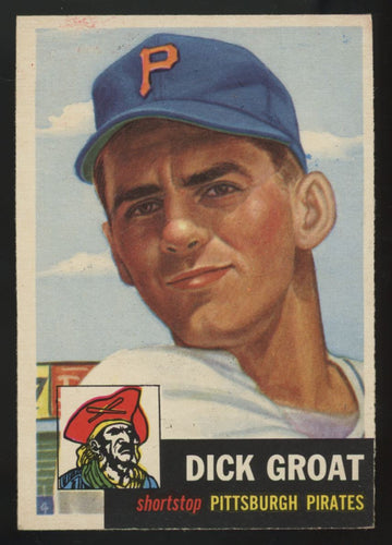 1953 Topps Dick Groat RC #154 NM