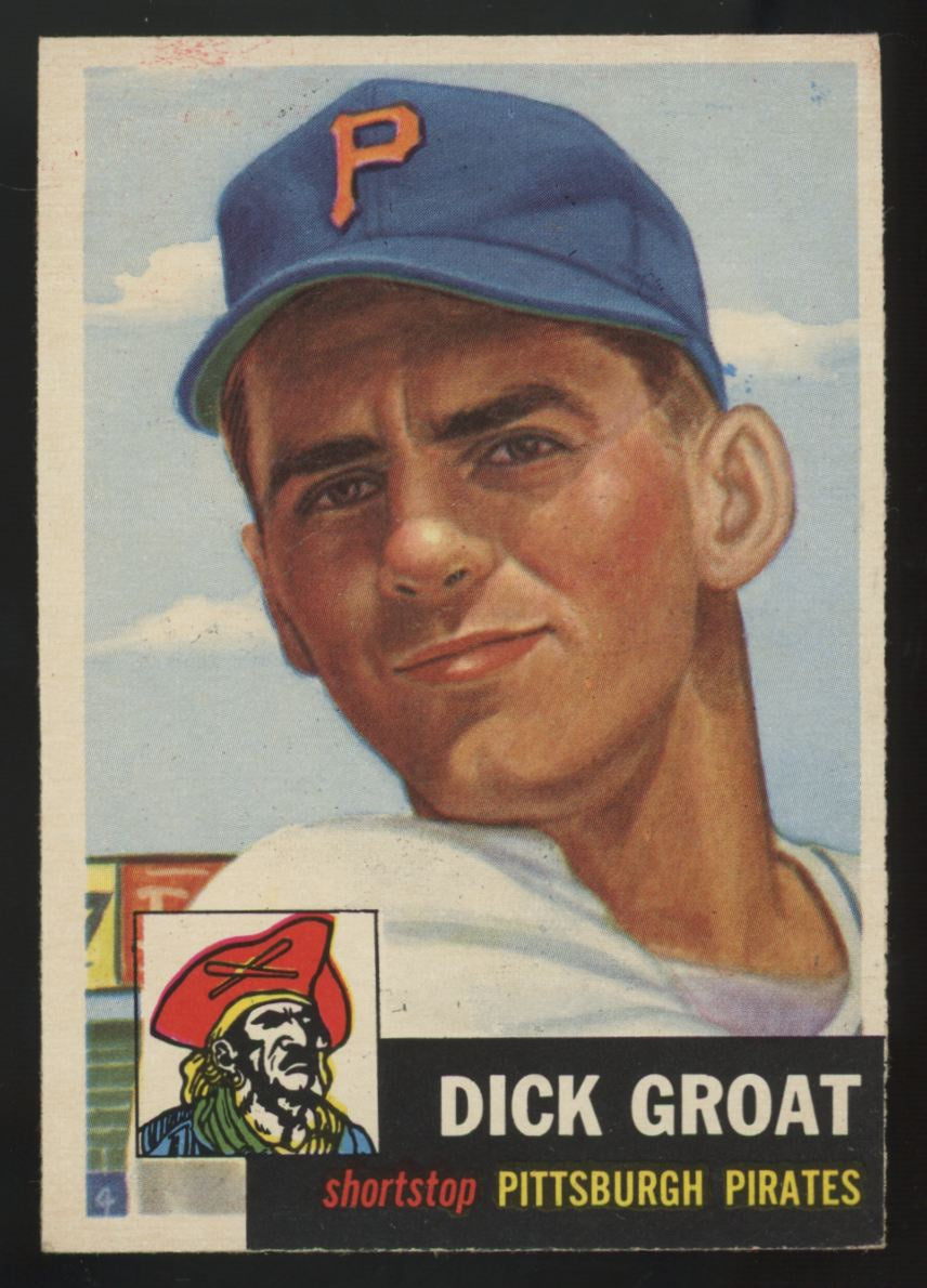 1953 Topps Dick Groat RC #154 NM
