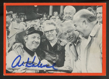 1983 Homeplate Sport Cards Al Kaline Signed Auto #54 JSA Authentic