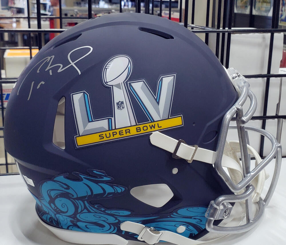 Tom Brady Autographed Authentic Super Bowl 55 LV Fanatics Tampa Bay