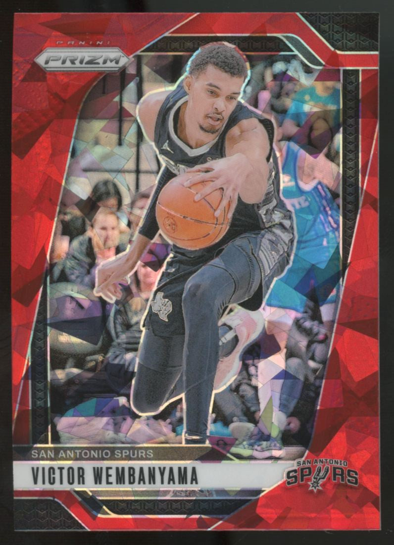 2024-25 Prizm Victor Wembanyama Red Ice #172