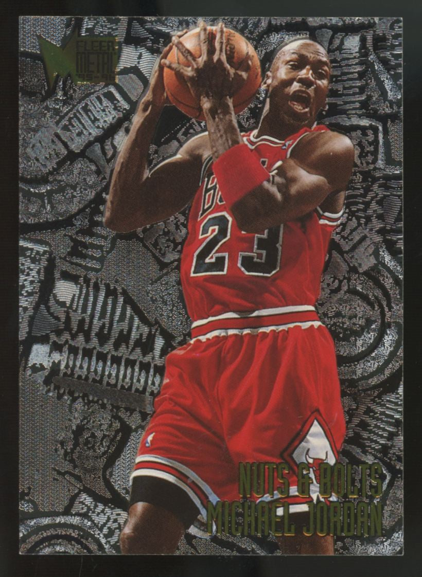1995-96 Fleer Metal Michael Jordan Nuts & Bolts #212