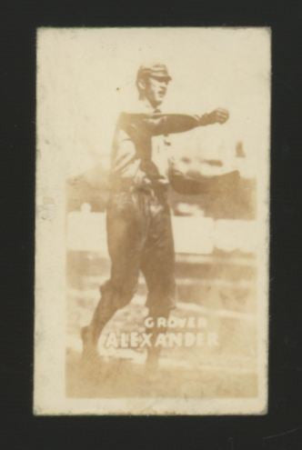 1948 Topps Magic Grover Alexander Baseball Hall Of Fame #12 VG