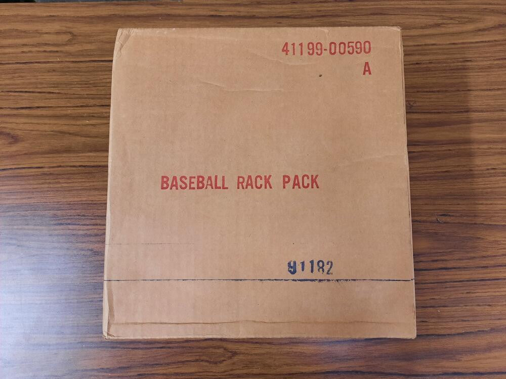 1989 Fleer Baseball Sealed Rack Case 3 x 24ct Boxes