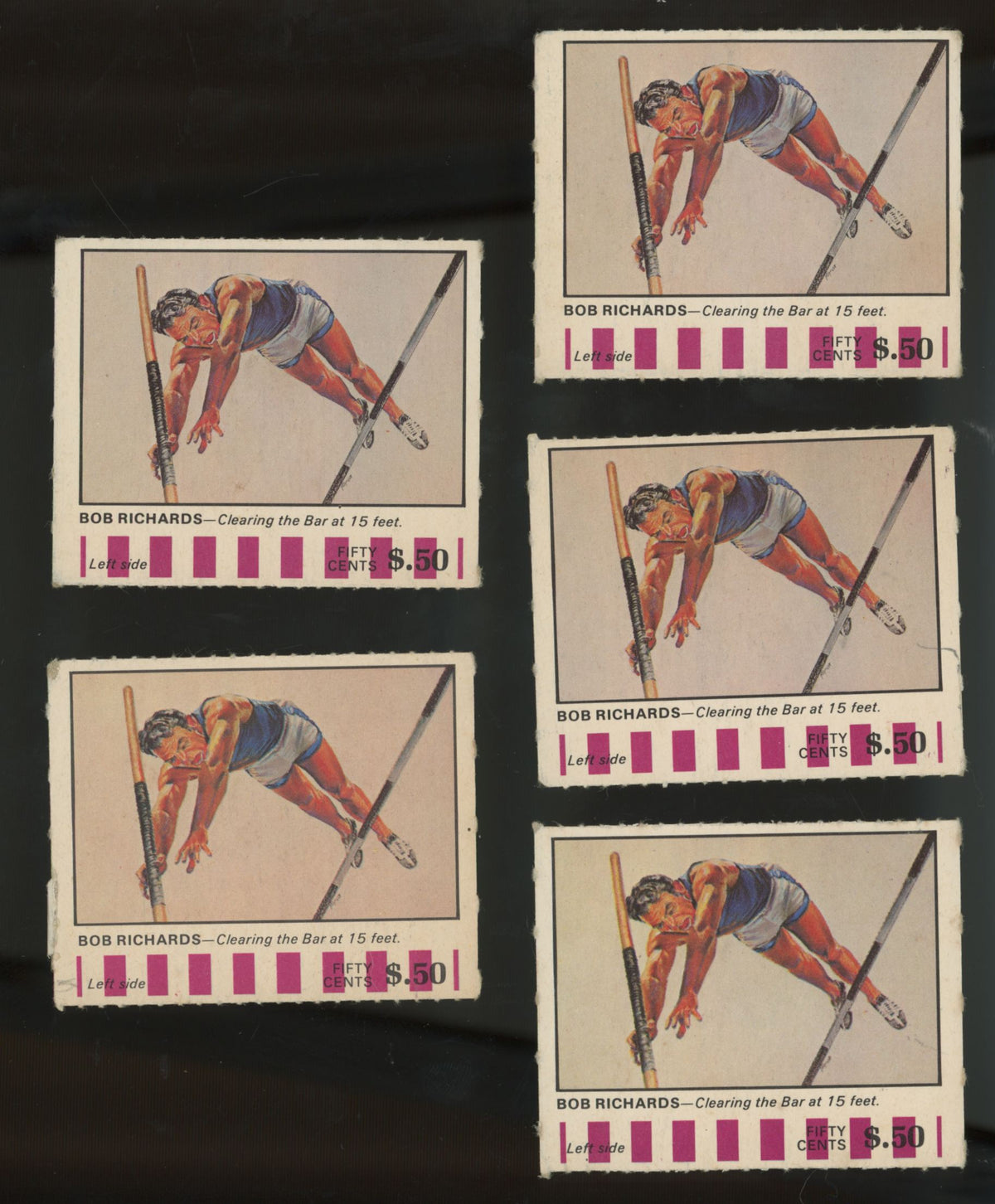 1968 American Oil Half Panels (Lot Of 23) VG/EX