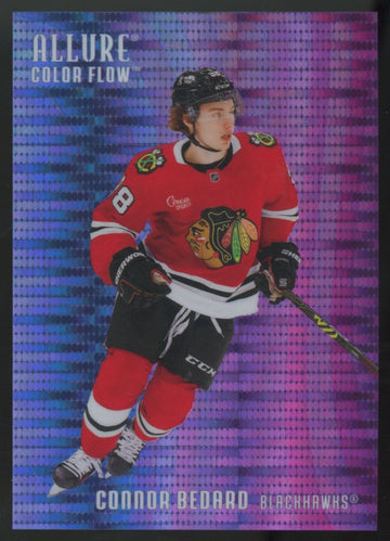 2025-26 UD Allure Connor Bedard Blue-Purple Spectrum Color Flow /50 #CF-8