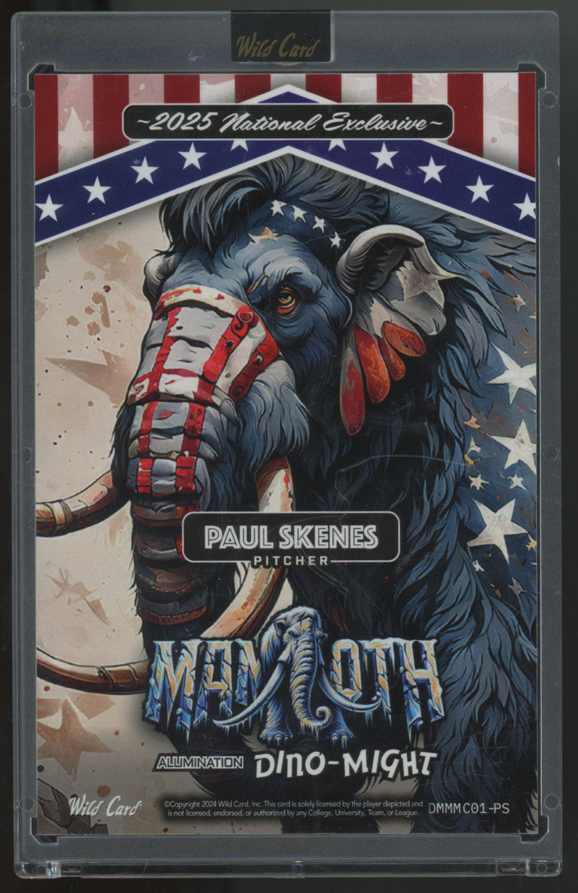 2024 Wild Card Jumbo Paul Skenes RC Mammoth 2025 National Exclusive 1/1