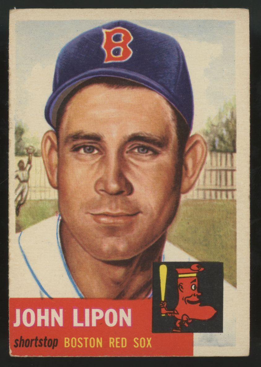 1953 Topps John Lipton #40 VG/EX