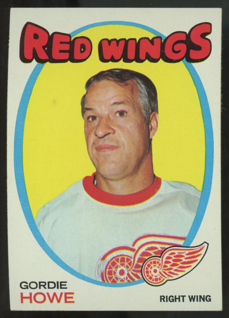 1971-72 Topps Gordie Howe #70 NM "A"