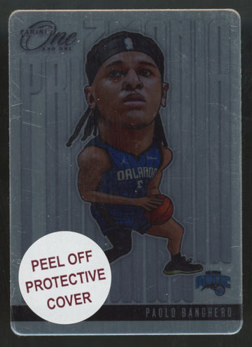 2024-25 Panini One And One Paolo Banchero Prizmania W/ Protective Cover SSP #10