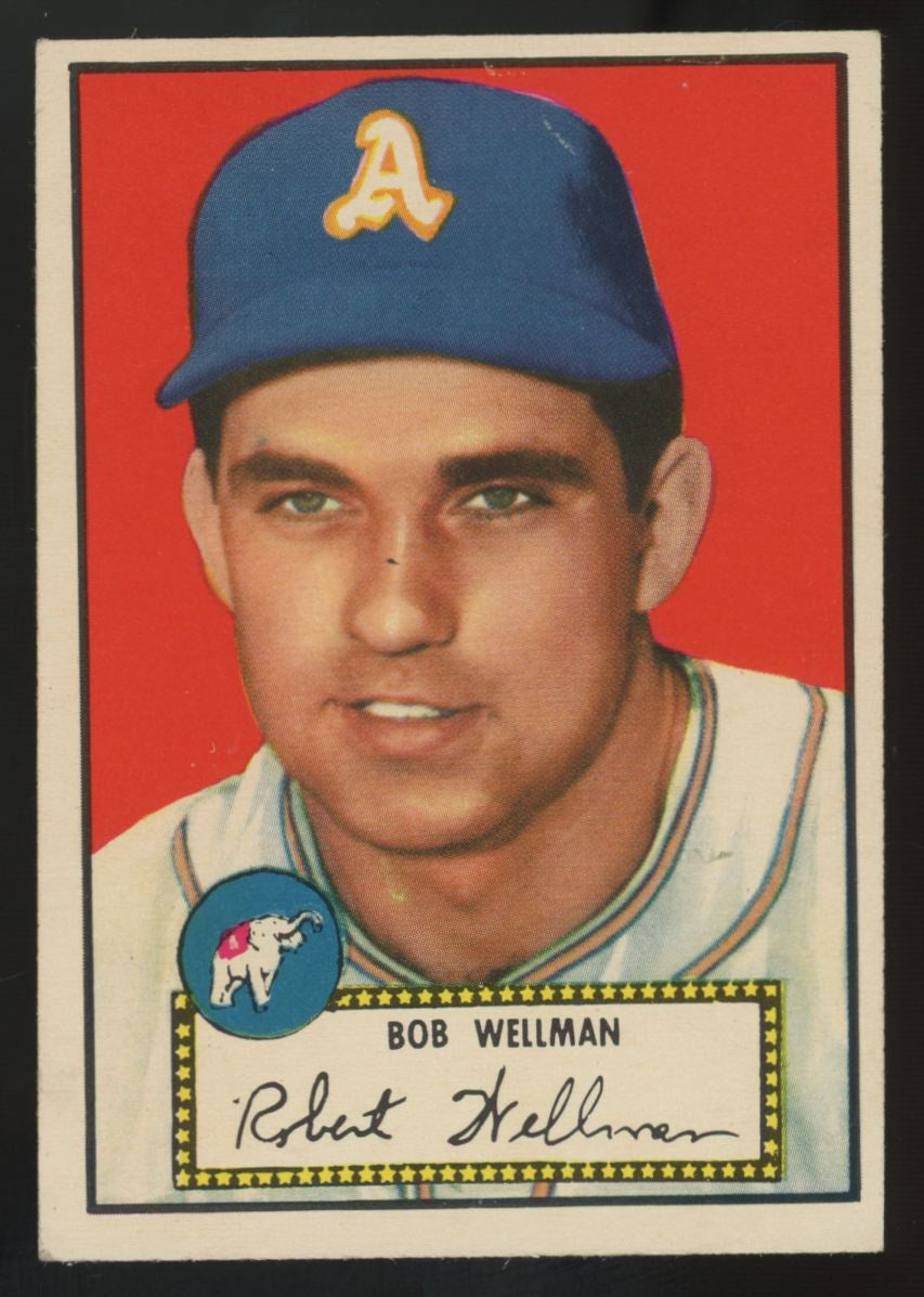 1952 Topps Bob Wellman RC #41 VG/EX