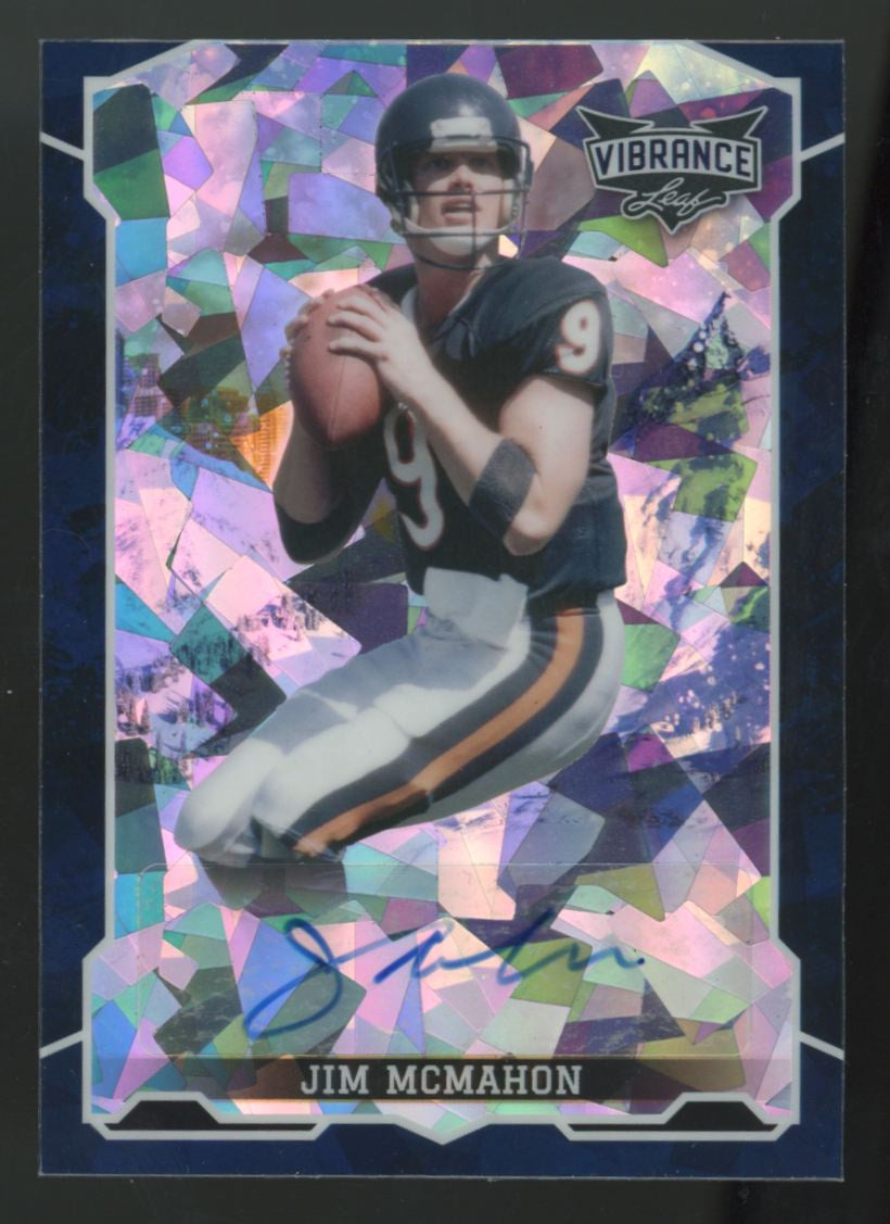 2022 Leaf Vibrance Jim McMahon Ice Auto #BA-JM1