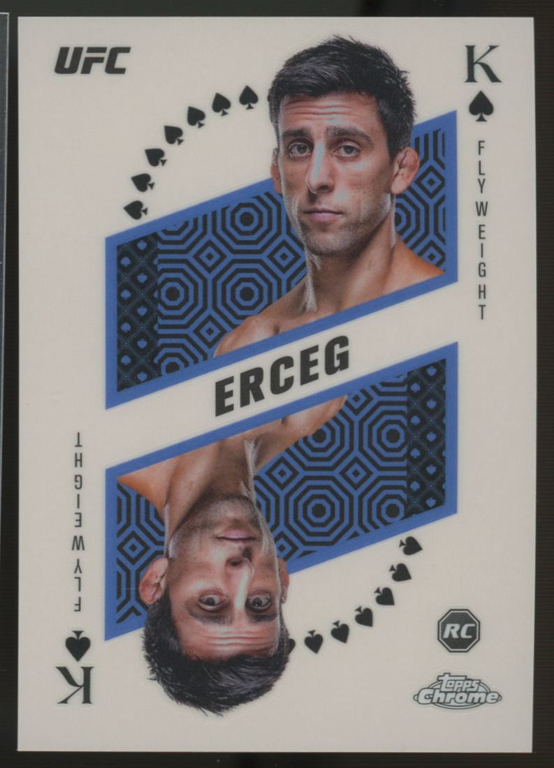 2025 Topps Chrome UFC Stephen Erceg RC Flyweight Kings #KAQ-20