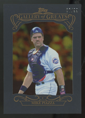 2015 Topps Mike Piazza Gallery Of Greats Gold /99 #GG-6