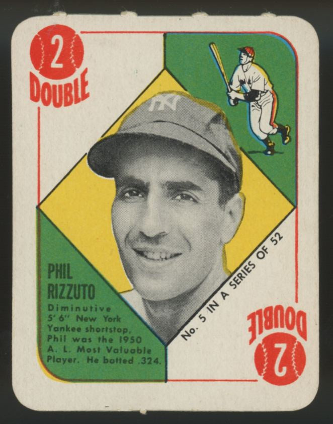 1951 Topps Red Back Phil Rizzuto #5 EX/MT