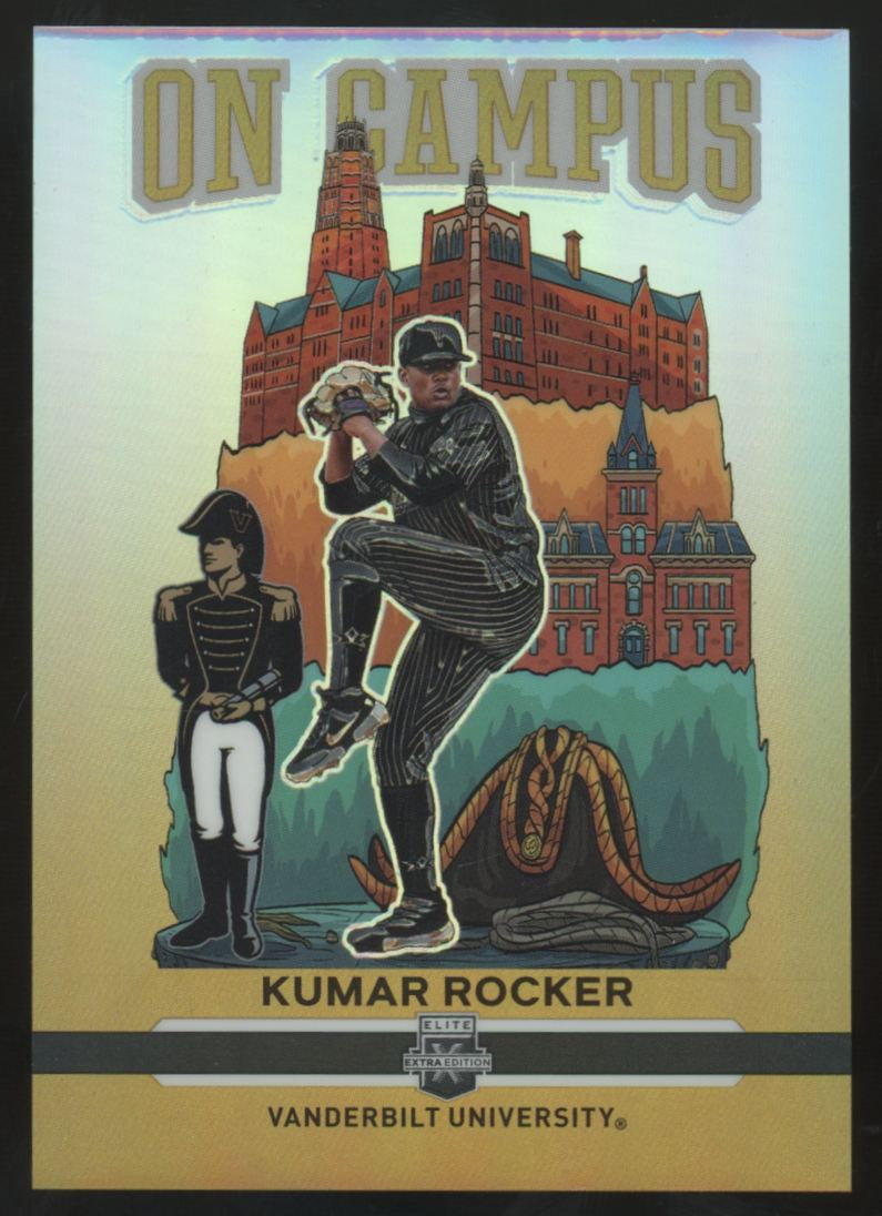 2022 Panini Elite Extra Edition Kumar Rocker On Campus Prizm #OC-18