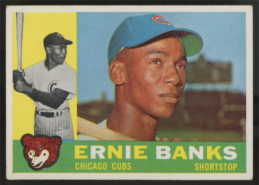 1960 Topps Ernie Banks #10 EX