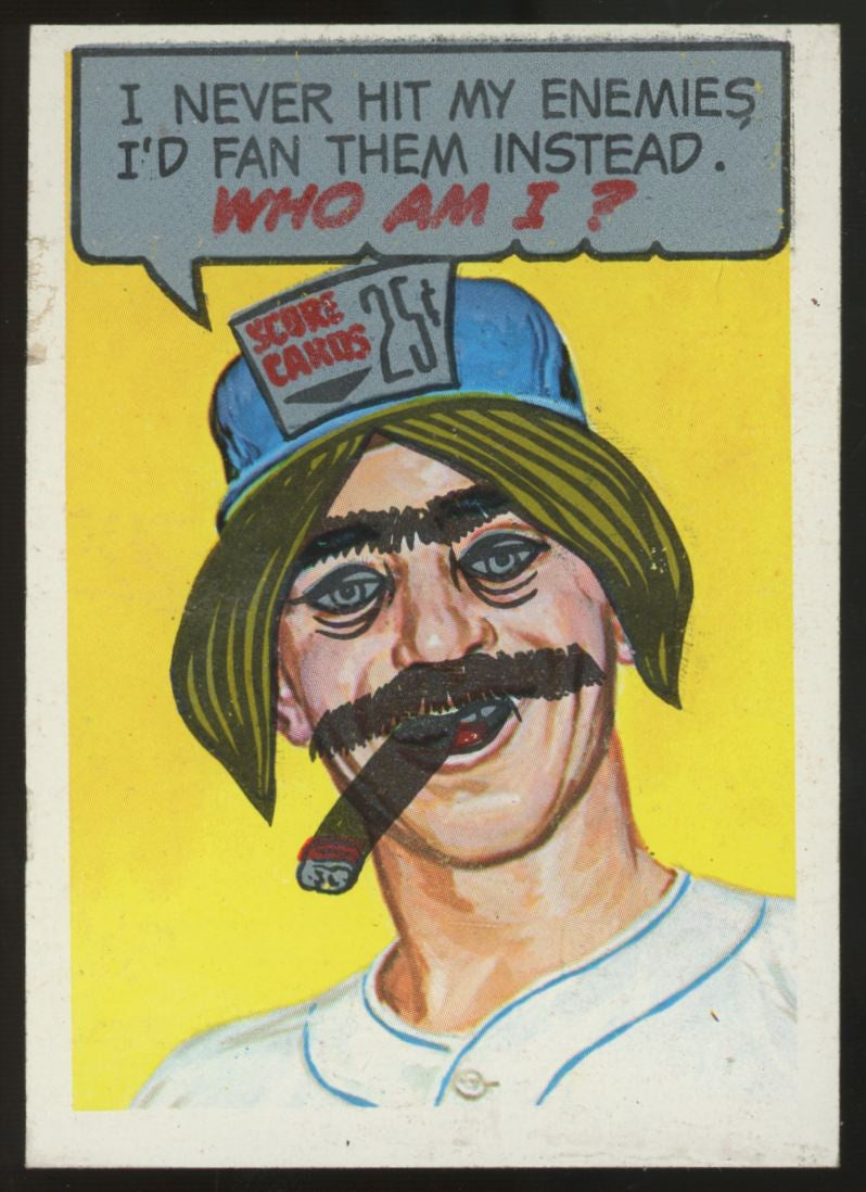 1967 Topps Who Am I? Sandy Koufax Unscratched #41 VG