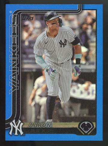 2025 Topps Series One Aaron Judge Blue Holo Foil /150 #300