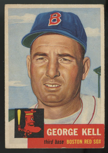 1953 Topps George Kell #138 G/VG (Crease)