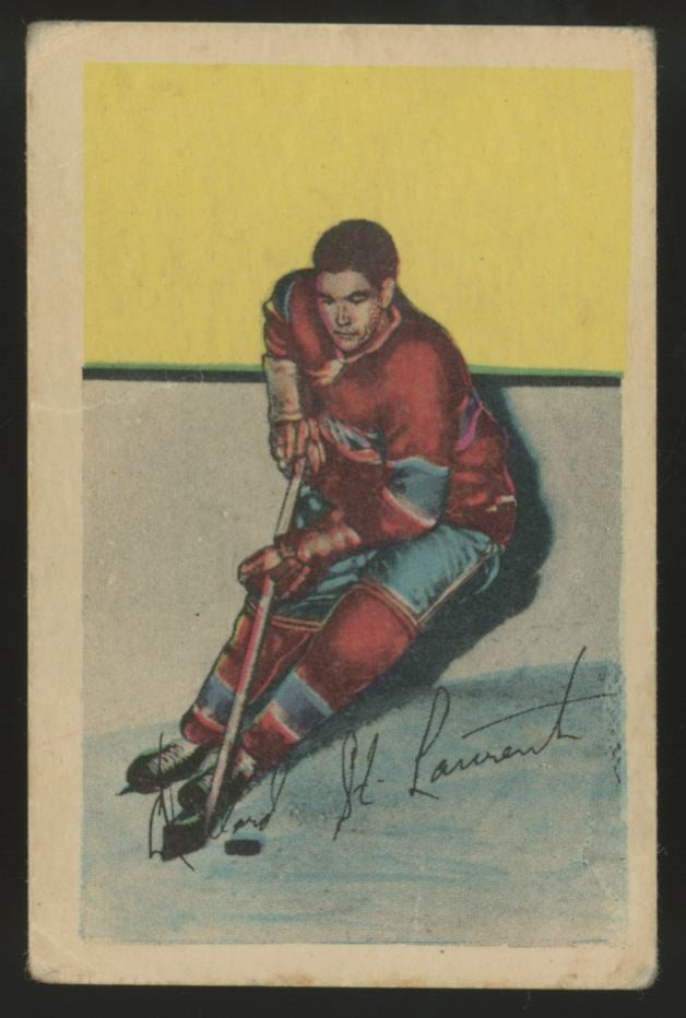 1952-53 Parkhurst Dollard St. Laurent #52 Good