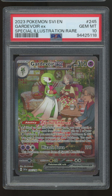 2023 Pokemon Gardevoir ex Scarlet & Violet Special Illustration Rare #245 PSA 10
