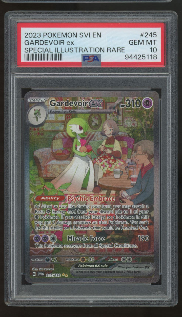 2023 Pokemon Gardevoir ex Scarlet & Violet Special Illustration Rare #245 PSA 10