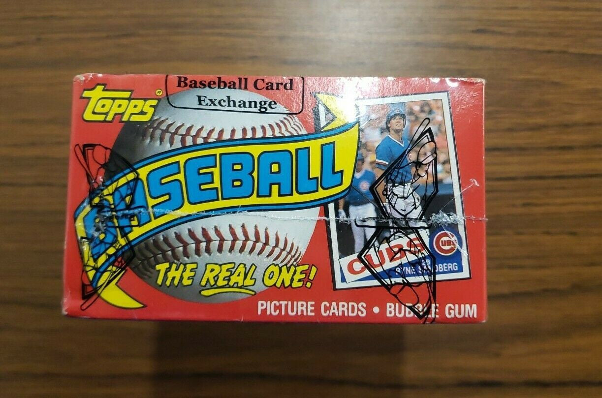 1985 Topps Baseball BBCE Sealed Wrapped Box ~ 36 Packs ~ Clean Unopened Wax Box!