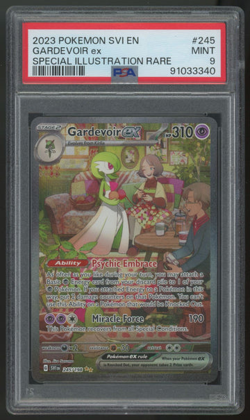 2023 Pokemon Gardevoir ex Scarlet & Violet SIR #245 PSA 9