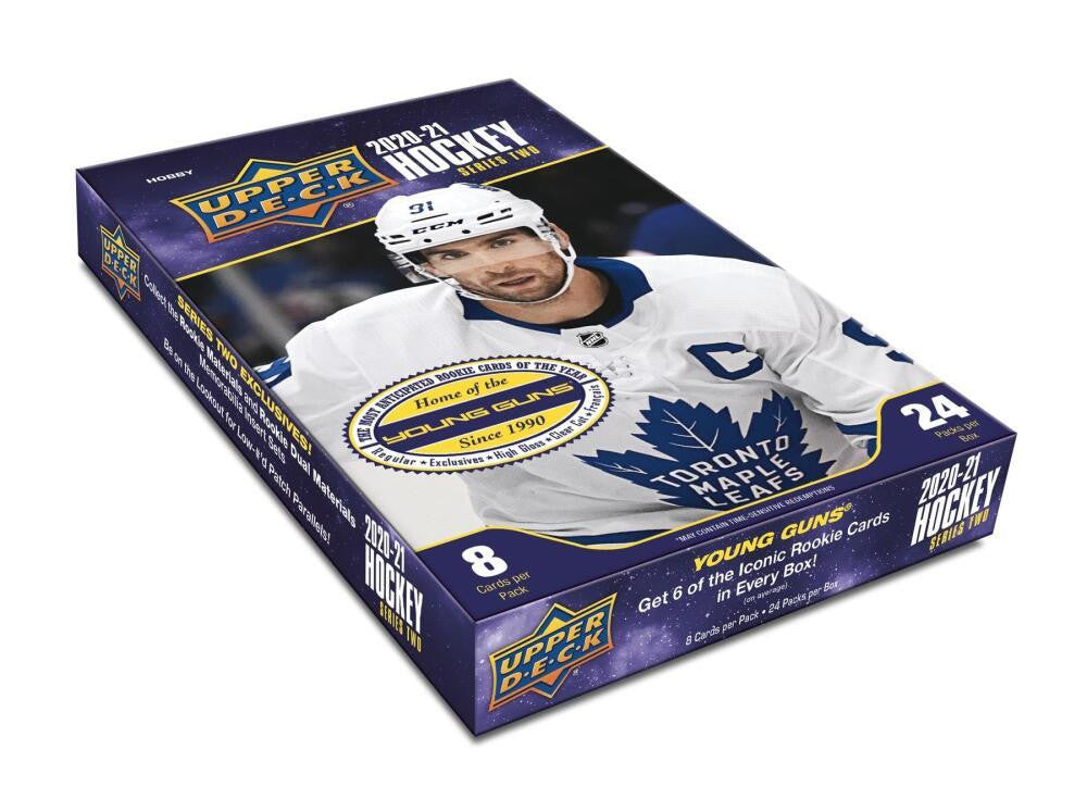 2020/21 Upper Deck Series 2 Hockey Hobby Box