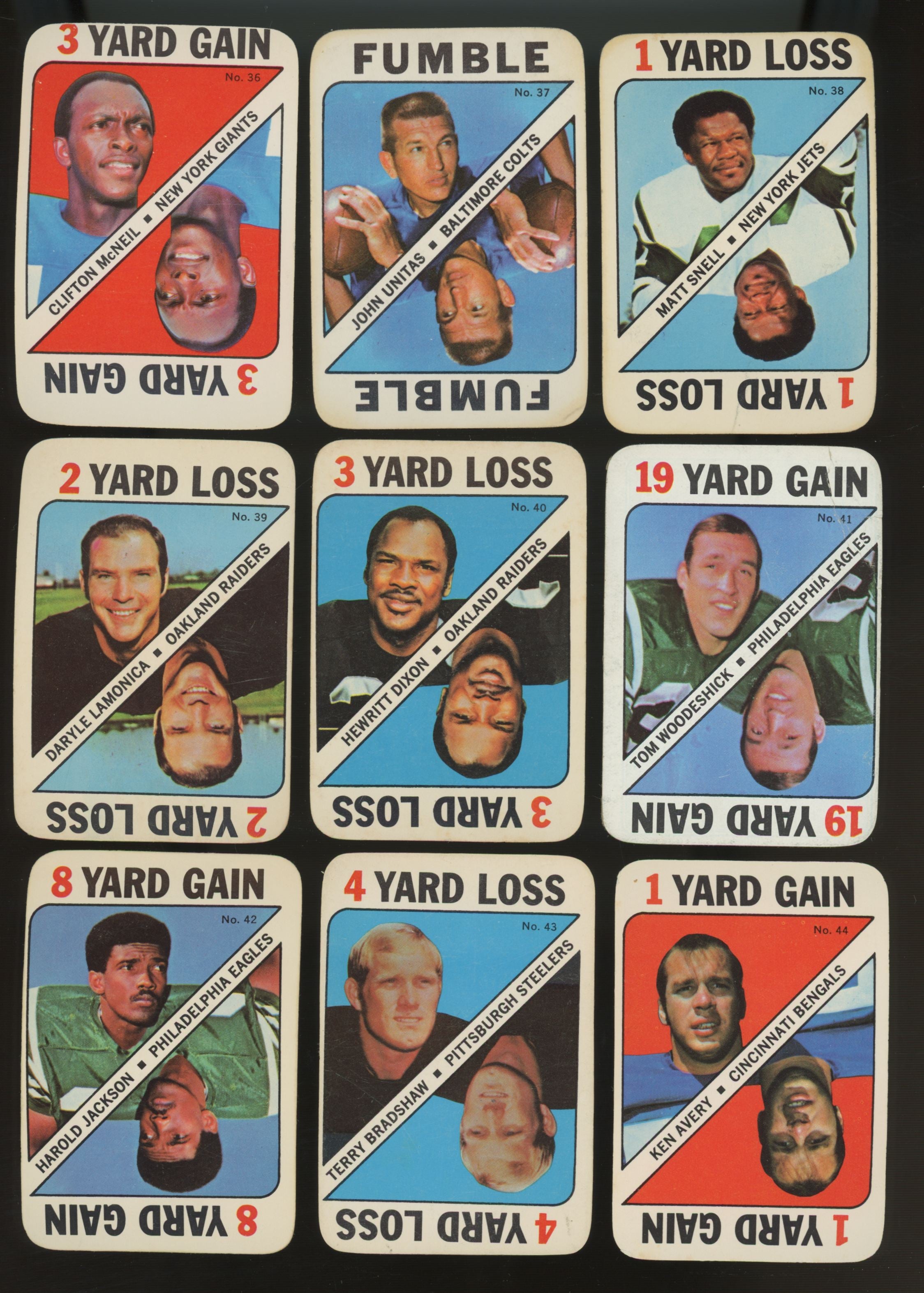1971 Topps Football Game Complete Set (52) EX/MT