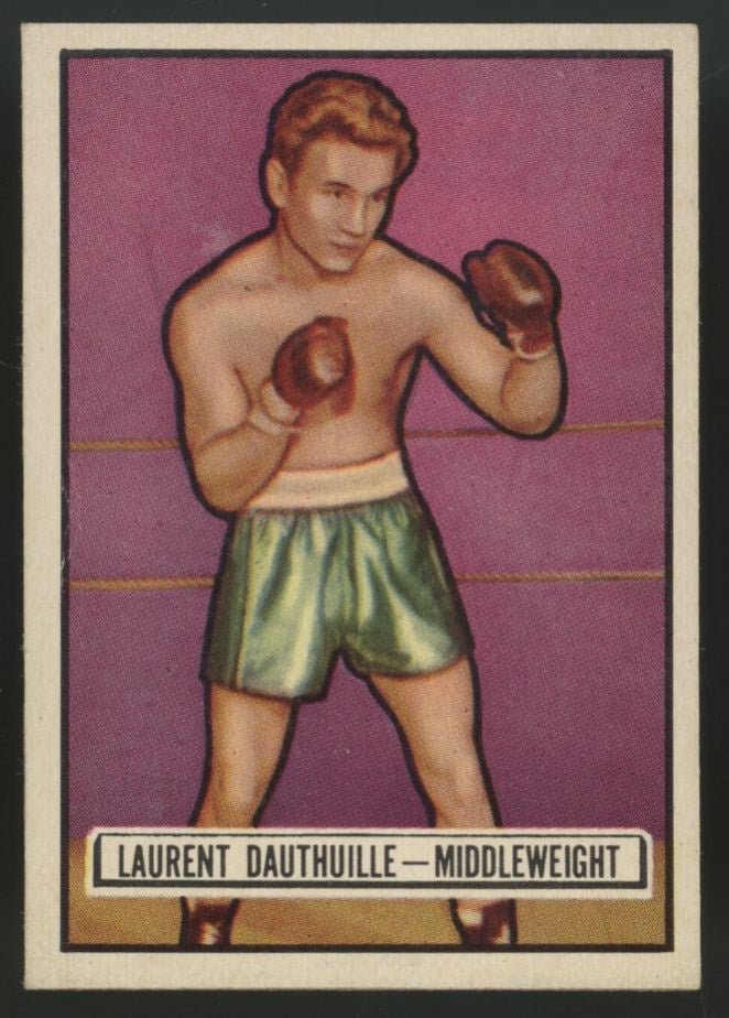 1951 Topps Ringside Laurent Dauthuille #38 VG-EX "A"