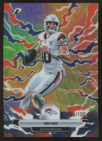 2025 Topps Resurgence Bo Nix Digital Surge /100 #28