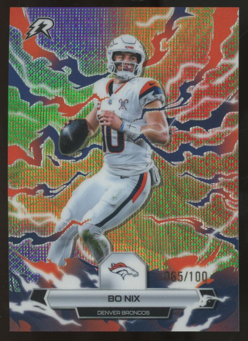 2025 Topps Resurgence Bo Nix Digital Surge /100 #28