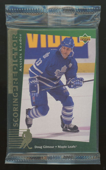 1994-95 Upper Deck Hockey Retail Exchange Assists Leader Factory Sealed Pack
