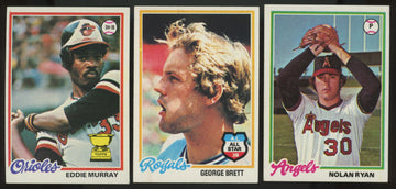 1978 Topps Baseball Complete Set EX/MT-NM