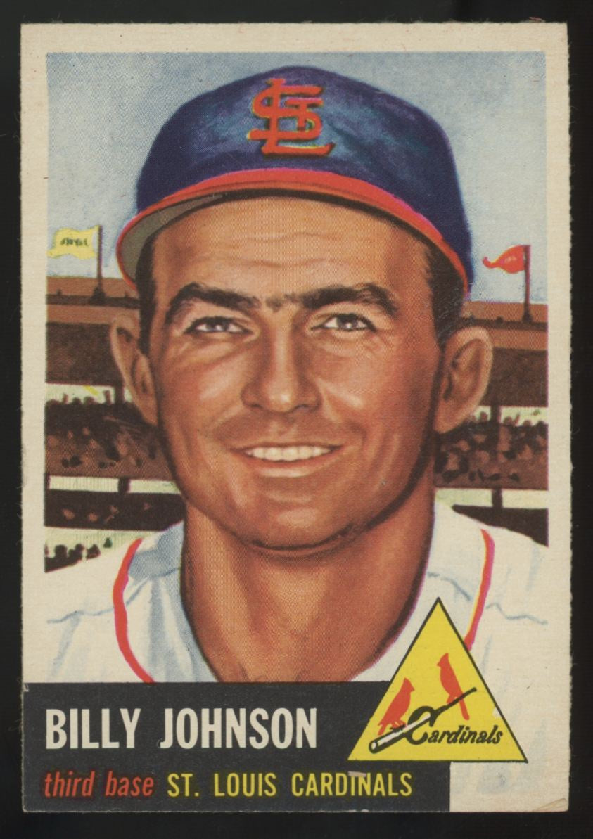 1953 Topps Billy Johnson #21 EX