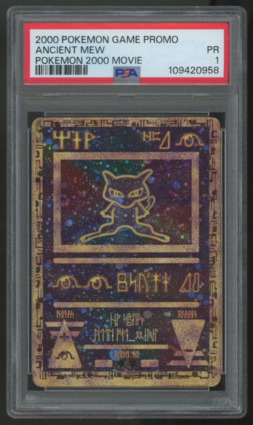 2000 Pokemon Ancient Mew Movie Promo PSA 1
