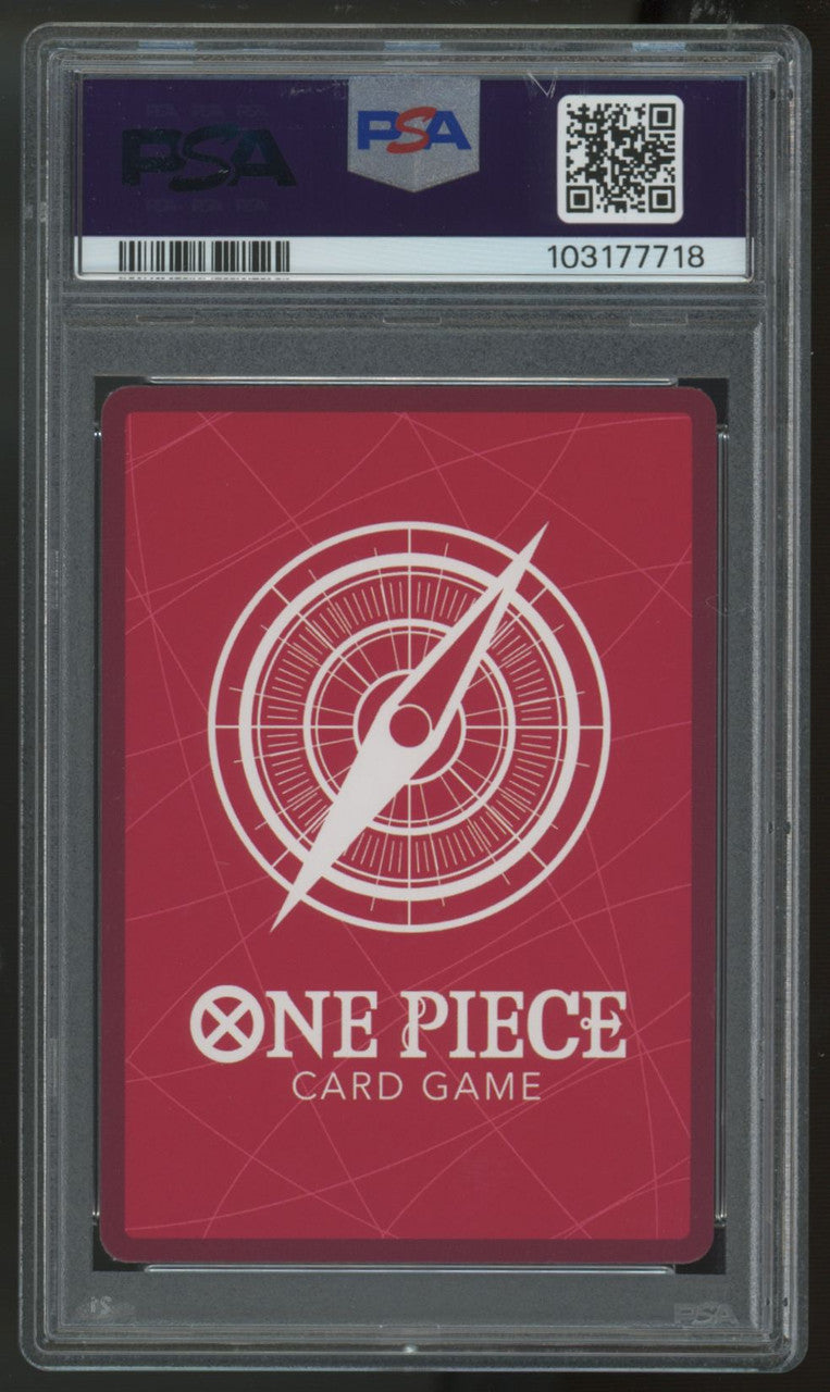 2024 One Piece Marshall D. Teach OP09 Alternate Art #081 PSA 10