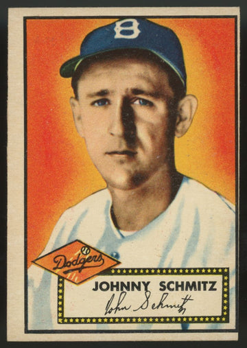 1952 Topps Johnny Schmitz #136 NM